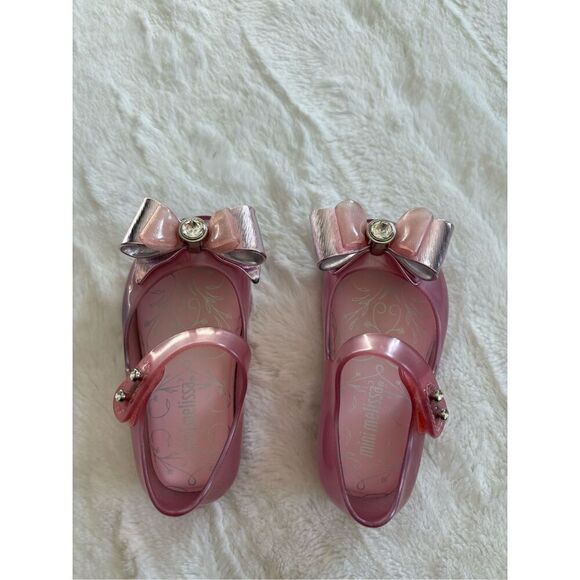 Mini Melissa Pink Shoes Size 5C - Picture 4 of 6